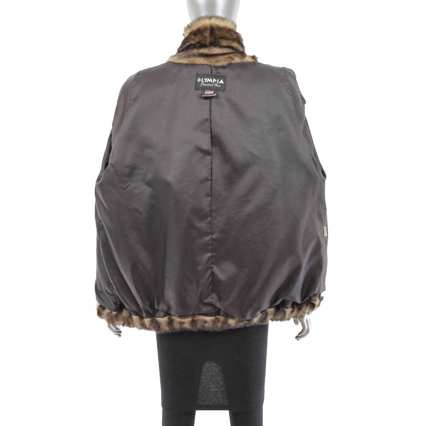 Faux Fur Jacket- Size XS