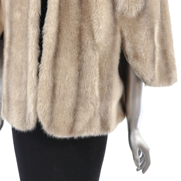Faux Fur Stole- One Size