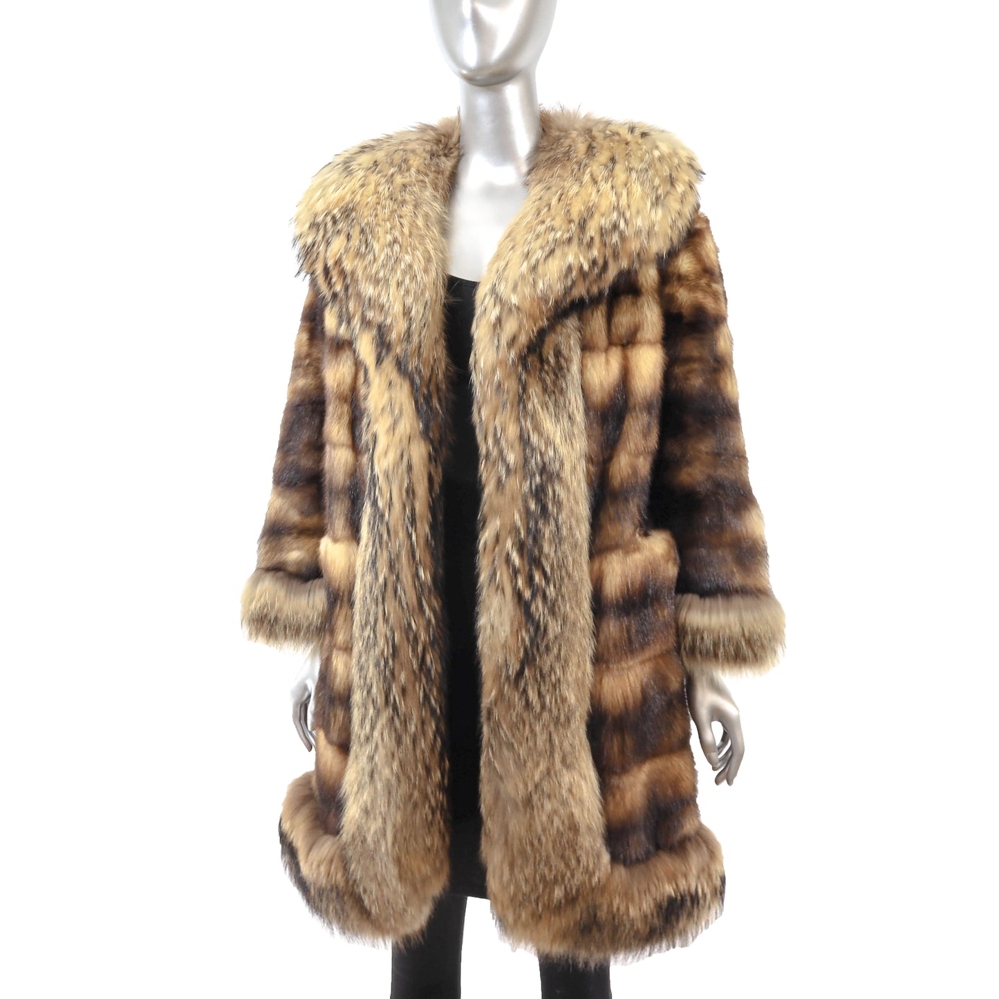 Fitch and Raccoon Coat- Size S