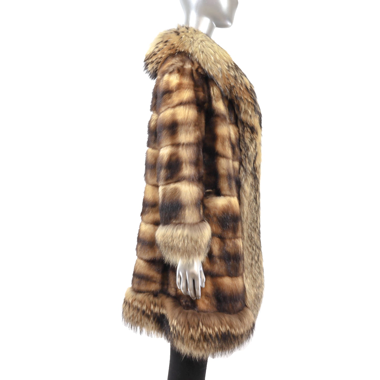 Fitch and Raccoon Coat- Size S