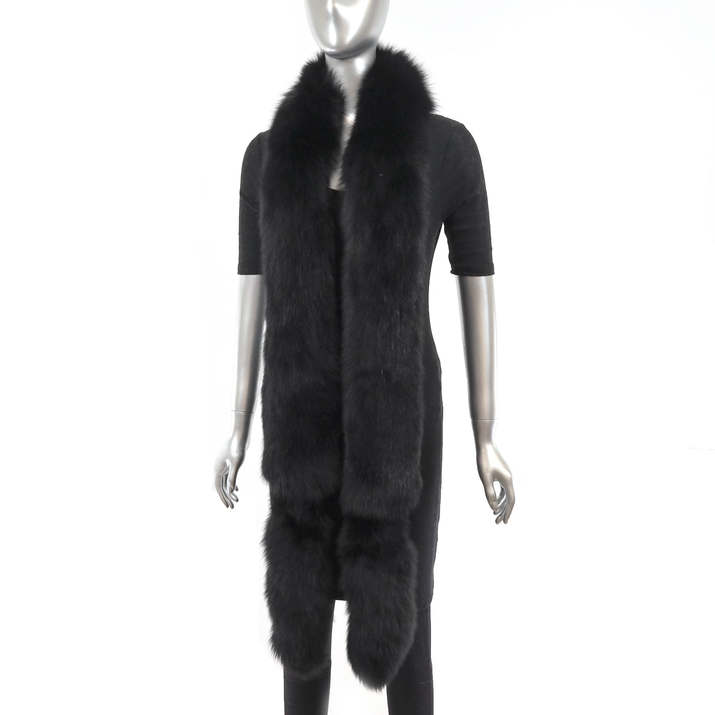 Black Fox Boa- Size Free