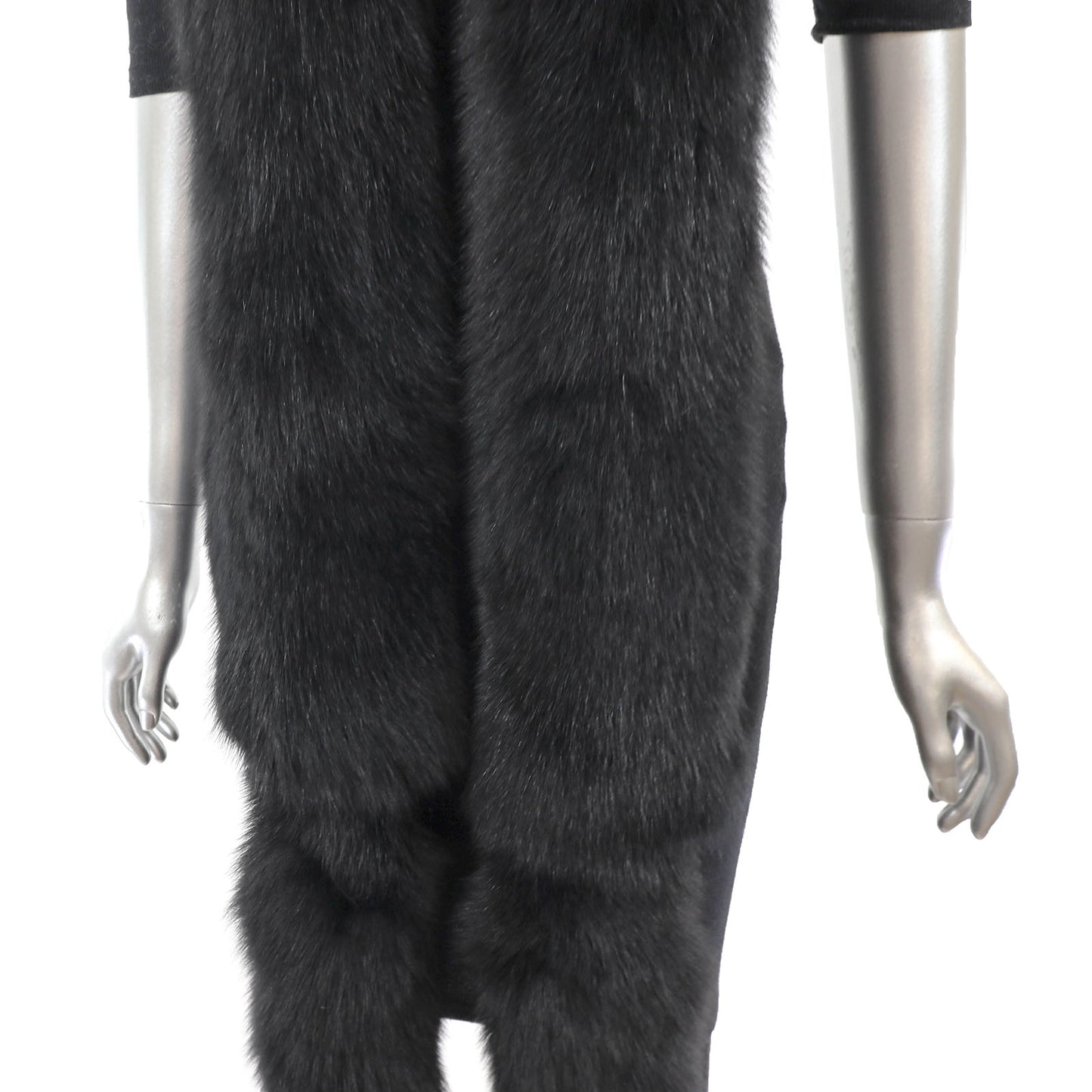 Black Fox Boa- Size Free