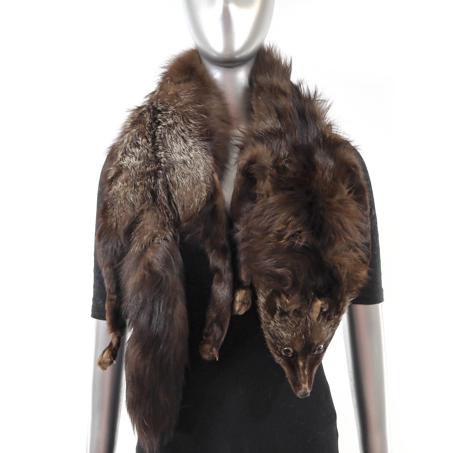 Silver Fox Boa- Size Free