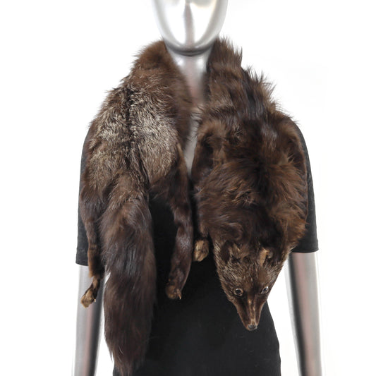 Silver Fox Boa- Size Free