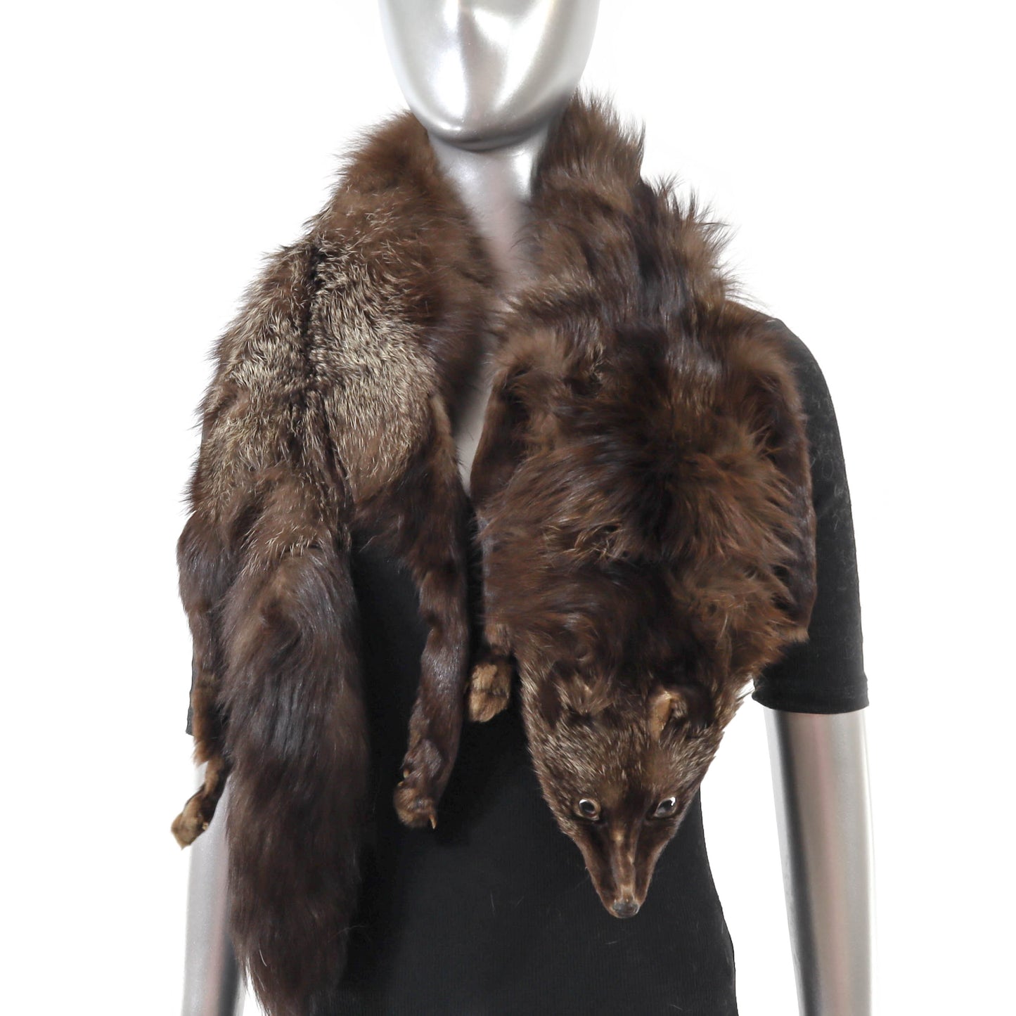 Silver Fox Boa- Size Free