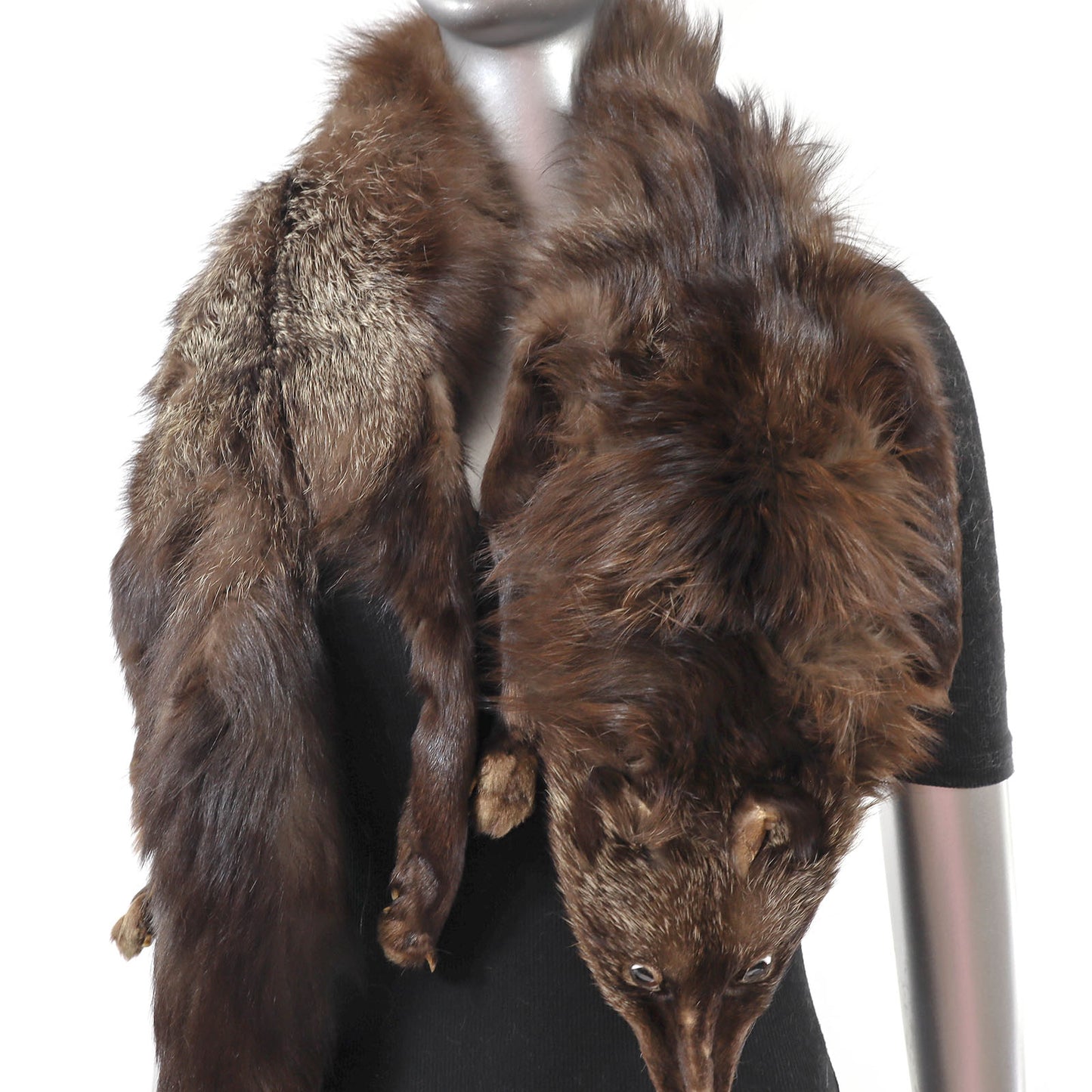 Silver Fox Boa- Size Free