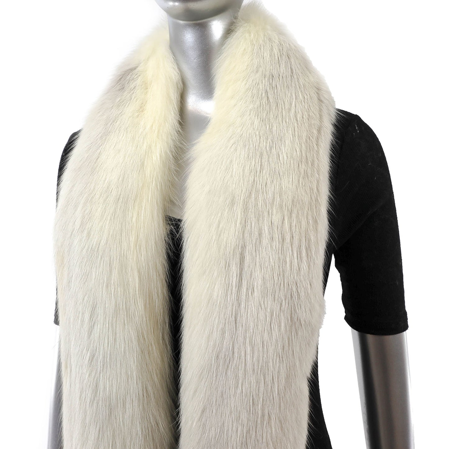White Fox Boa- Size Free