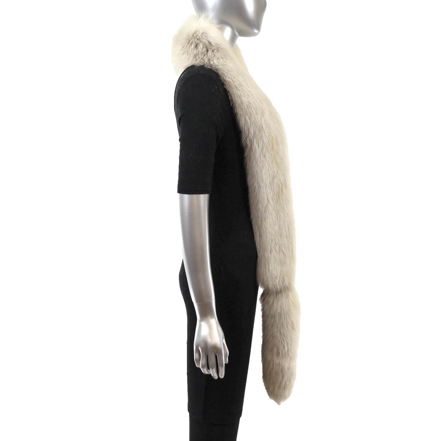 White Fox Boa- Size Free