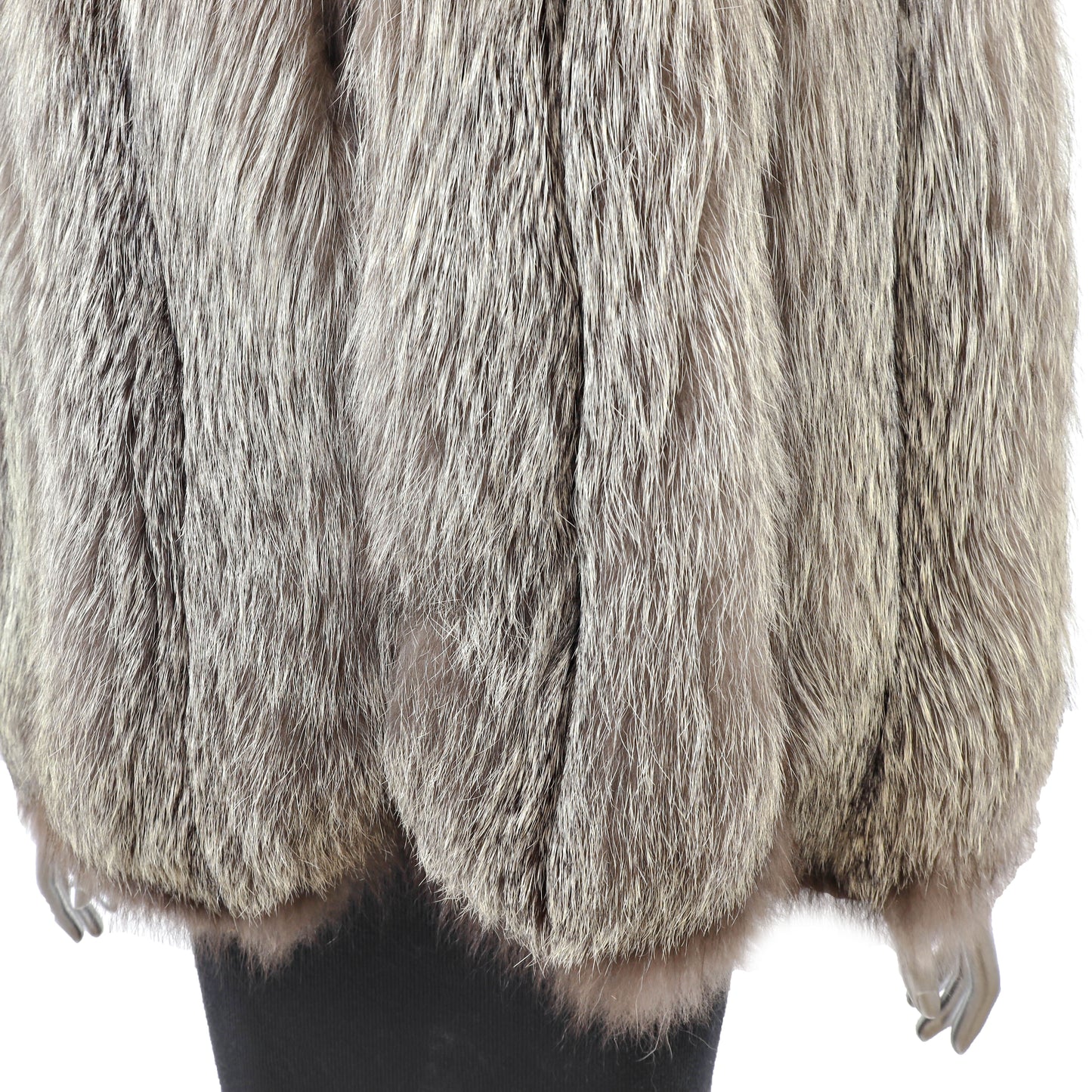 Silver Fox Cape- Size Free