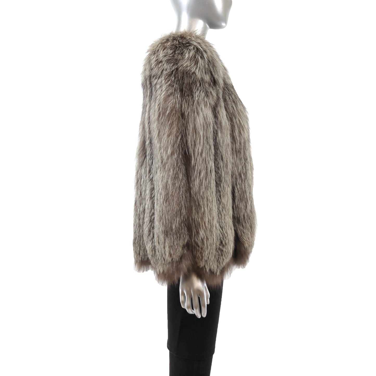 Silver Fox Cape- Size Free