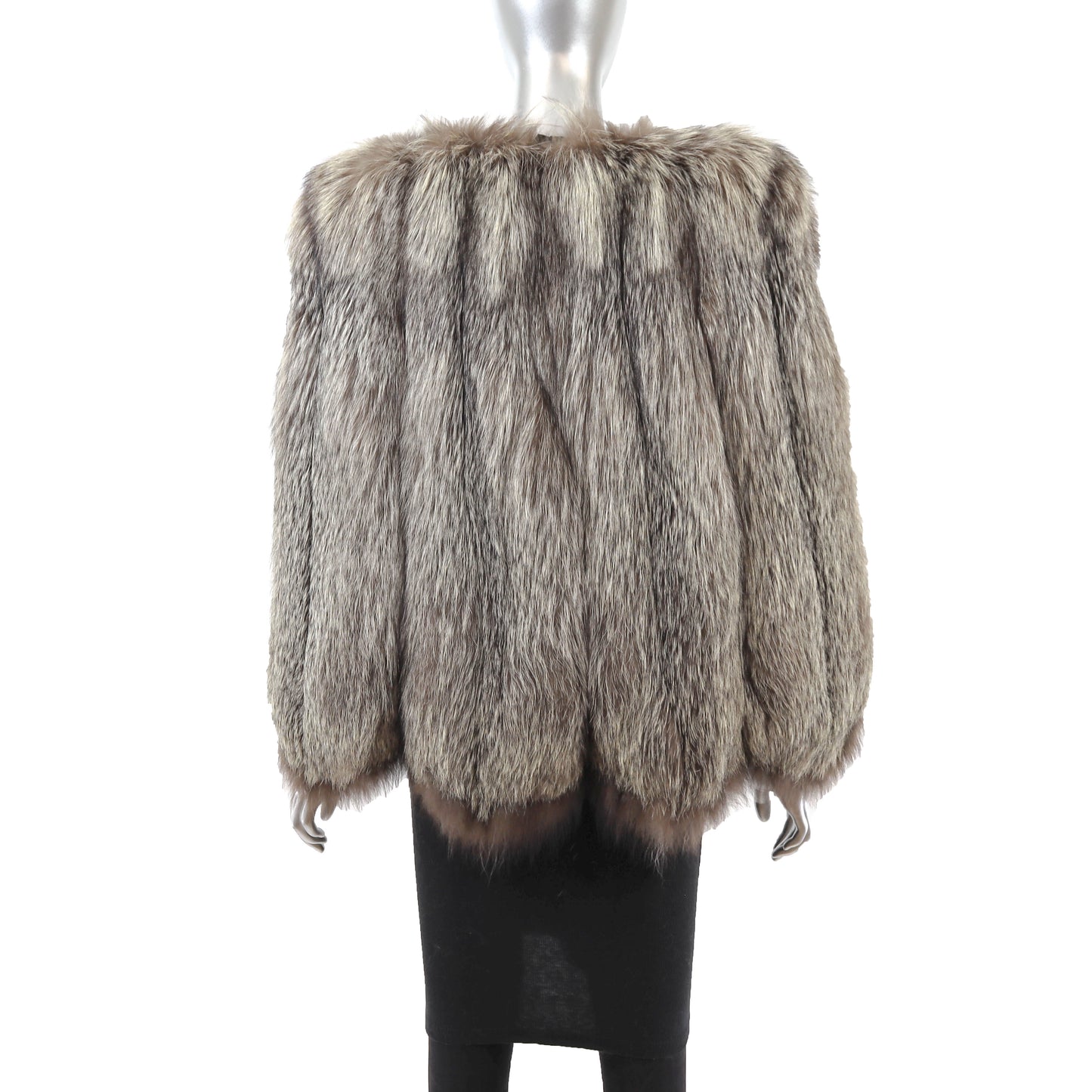 Silver Fox Cape- Size Free