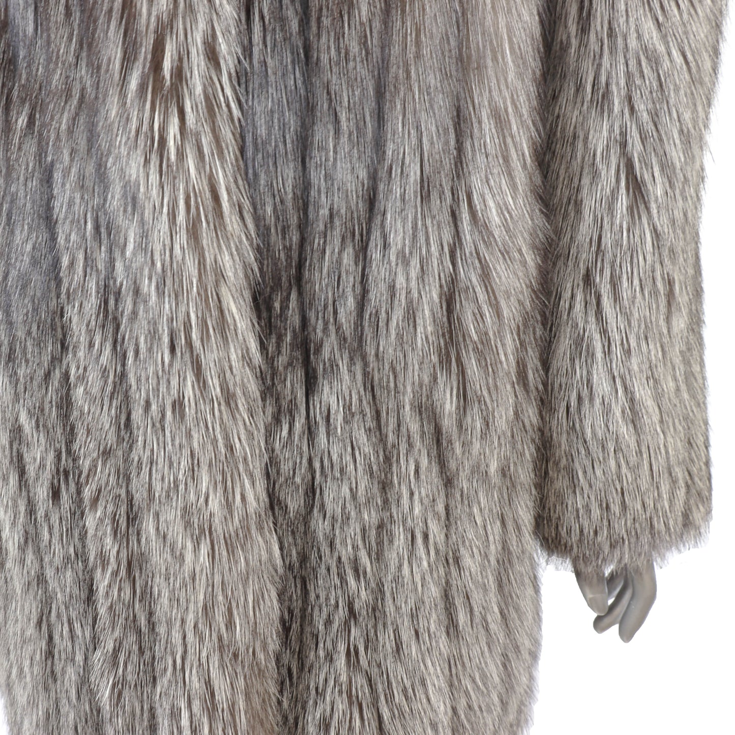 Silver Fox 3/4 Coat- Size M