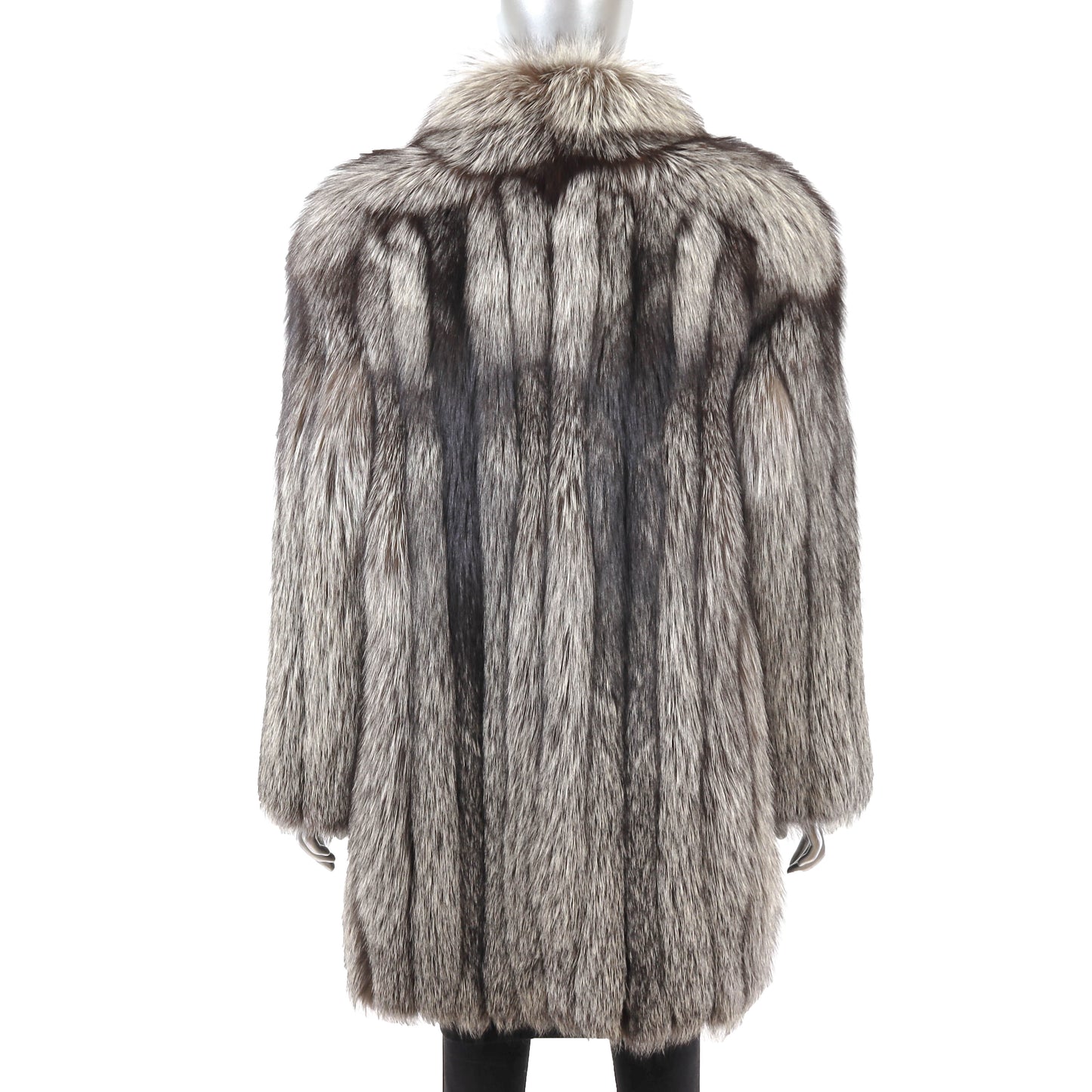 Silver Fox 3/4 Coat- Size M