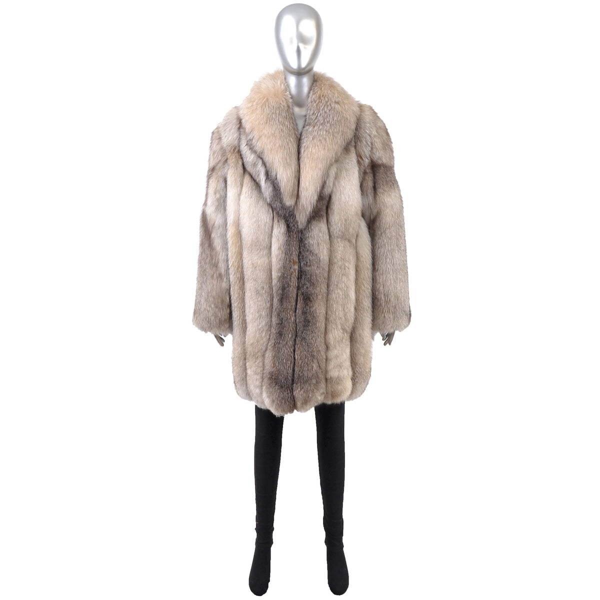 Crystal Fox Coat- Size L