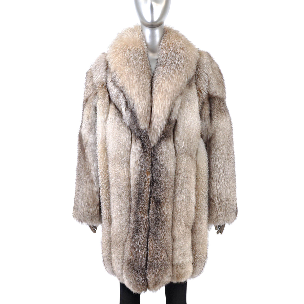Crystal Fox Coat- Size L