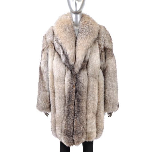 Crystal Fox Coat- Size L