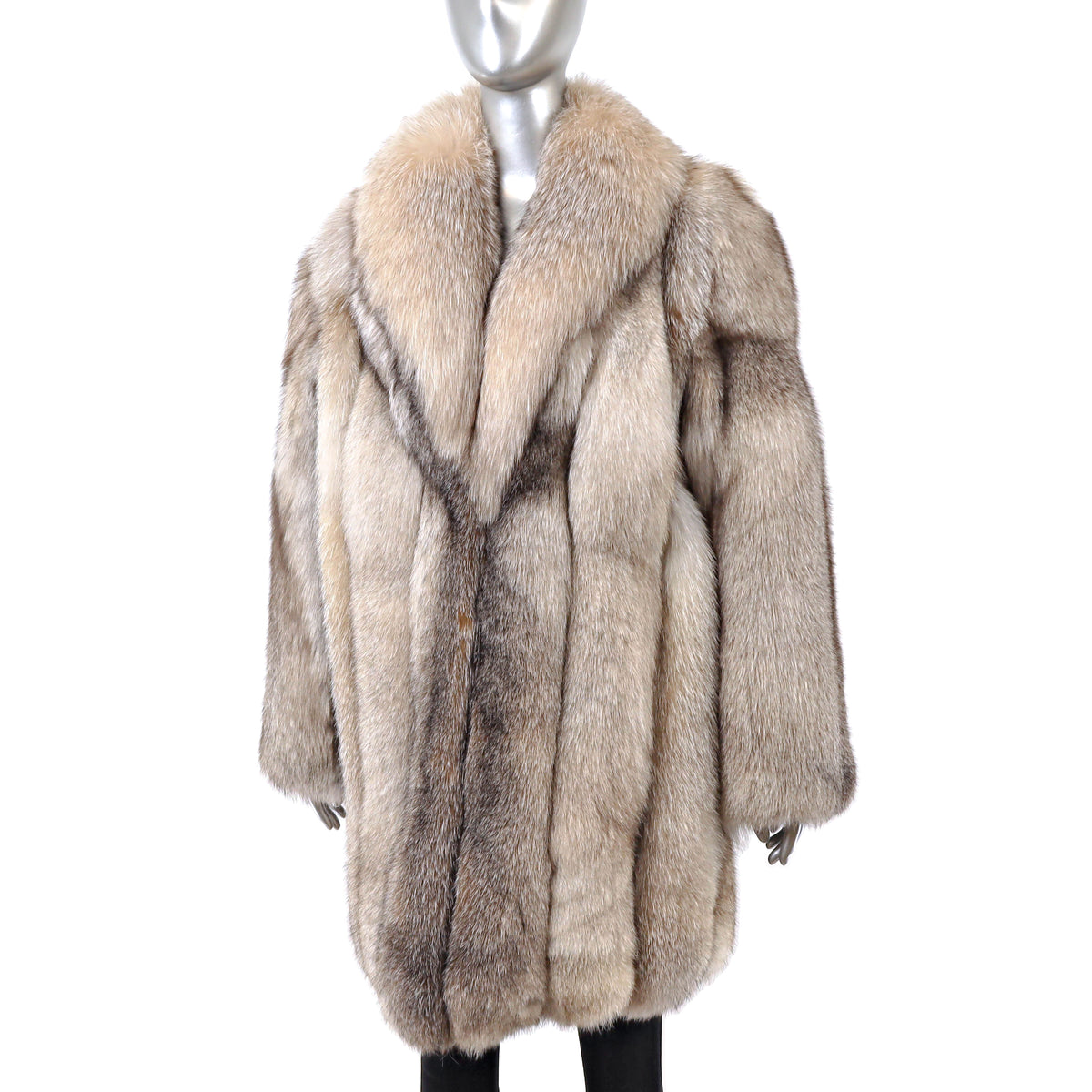 Crystal Fox Coat- Size L