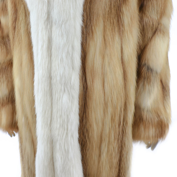 Red Fox Coat- Size S