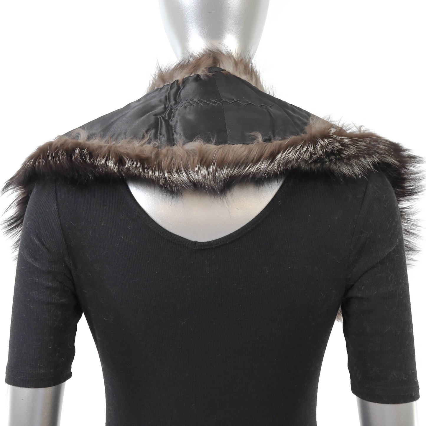 Silver Fox Collar- Size Free
