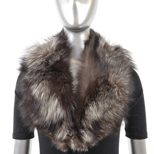 Silver Fox Collar- Size Free