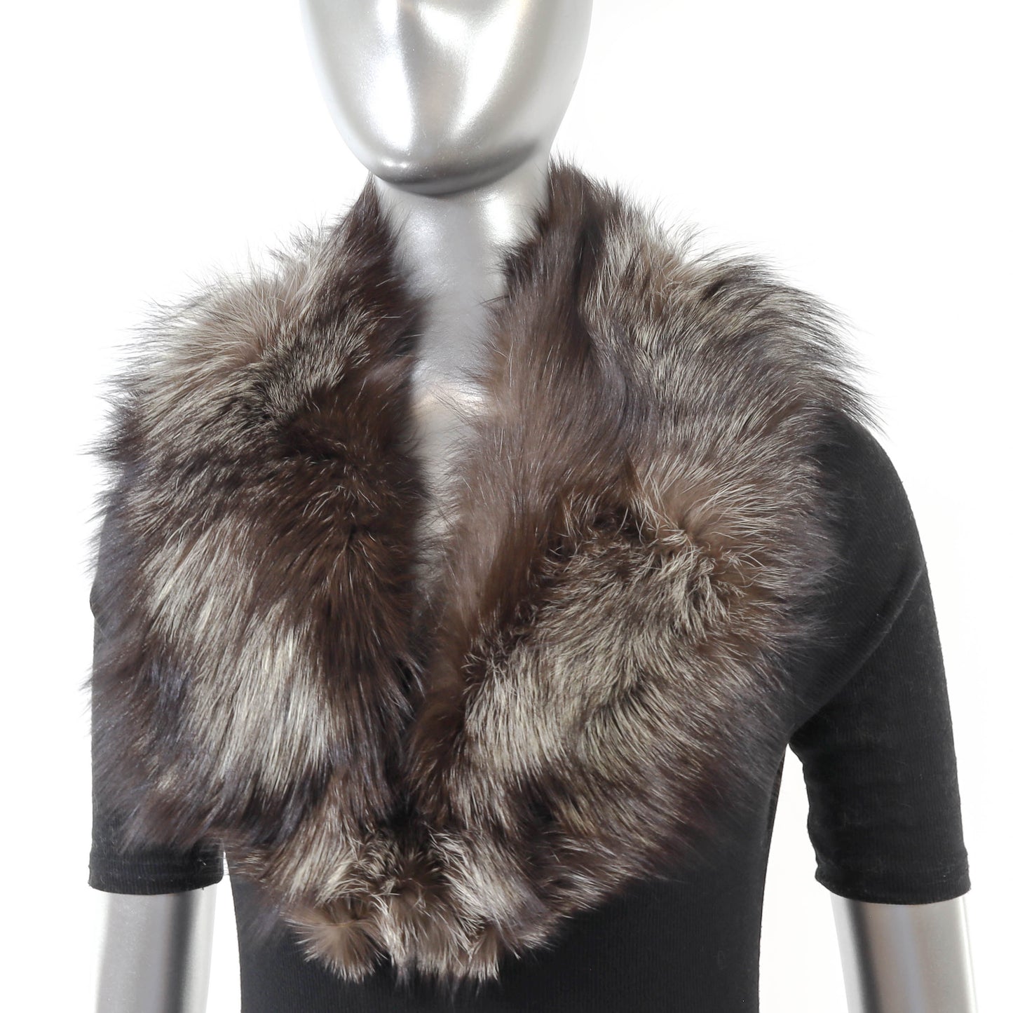 Silver Fox Collar- Size Free