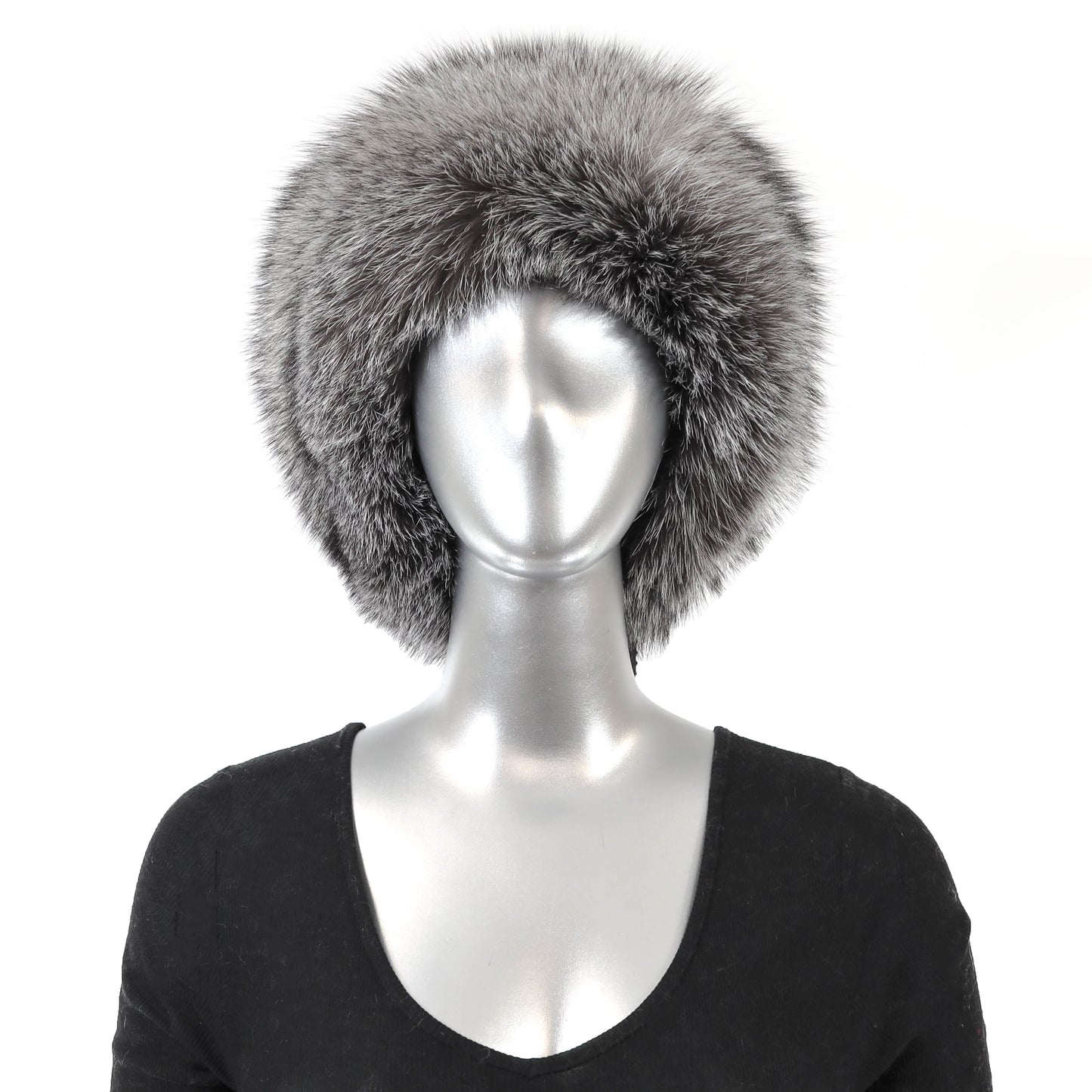 Silver Fox Hat- Size Free