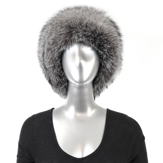 Silver Fox Hat- Size Free