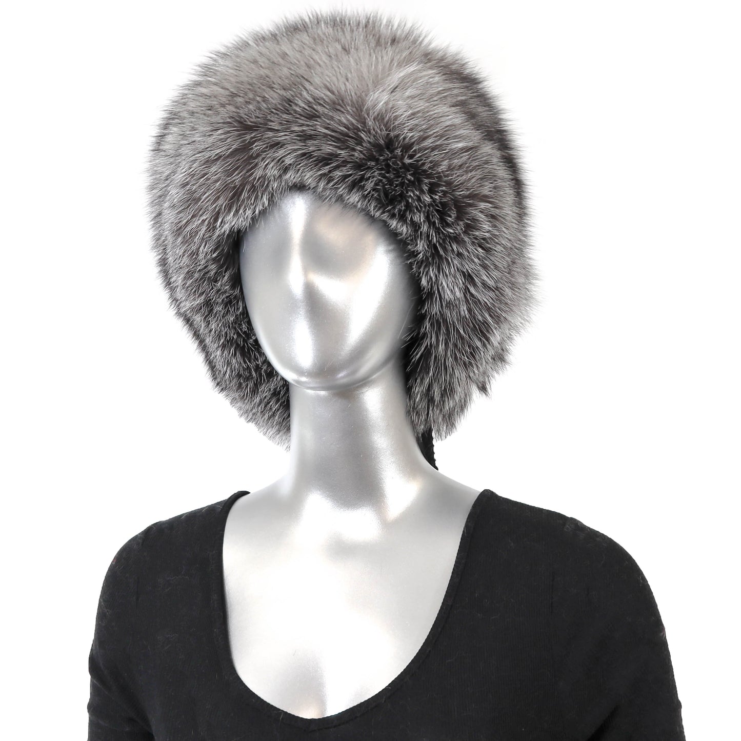 Silver Fox Hat- Size Free