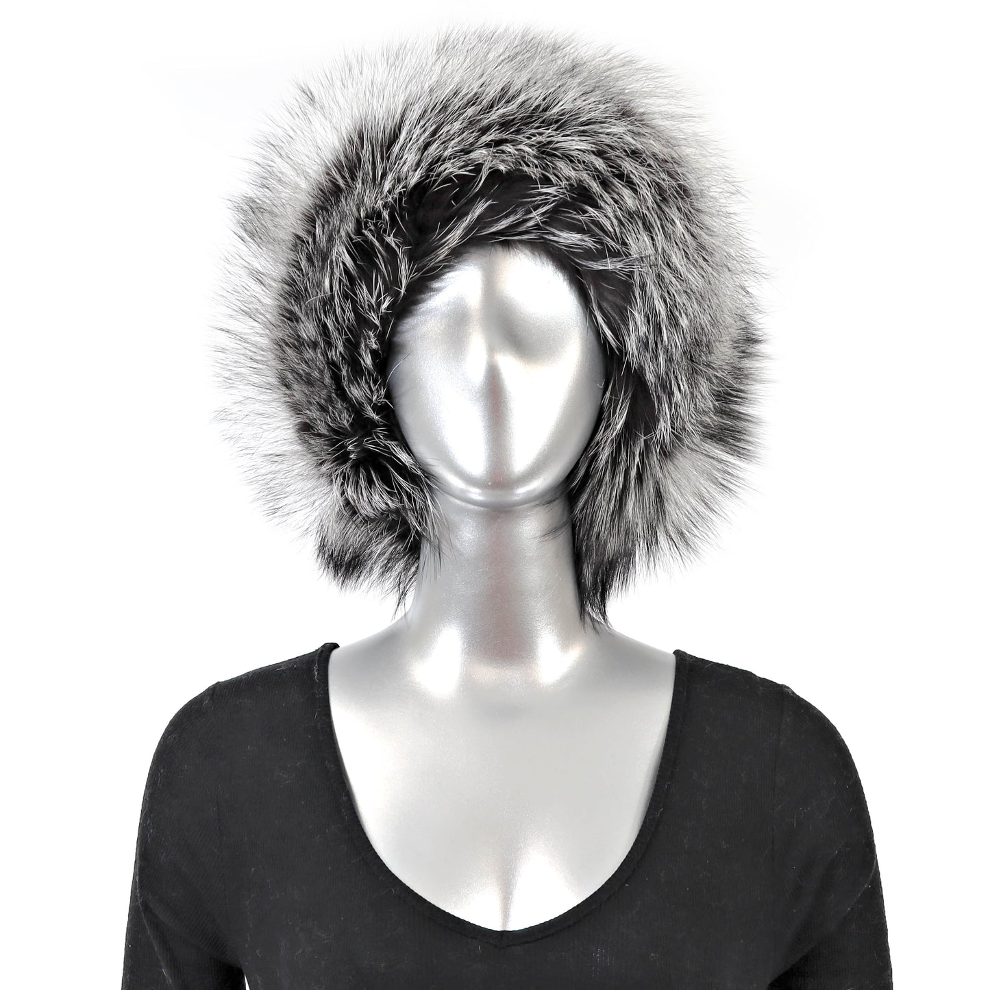 Silver Fox Hat- Size Free