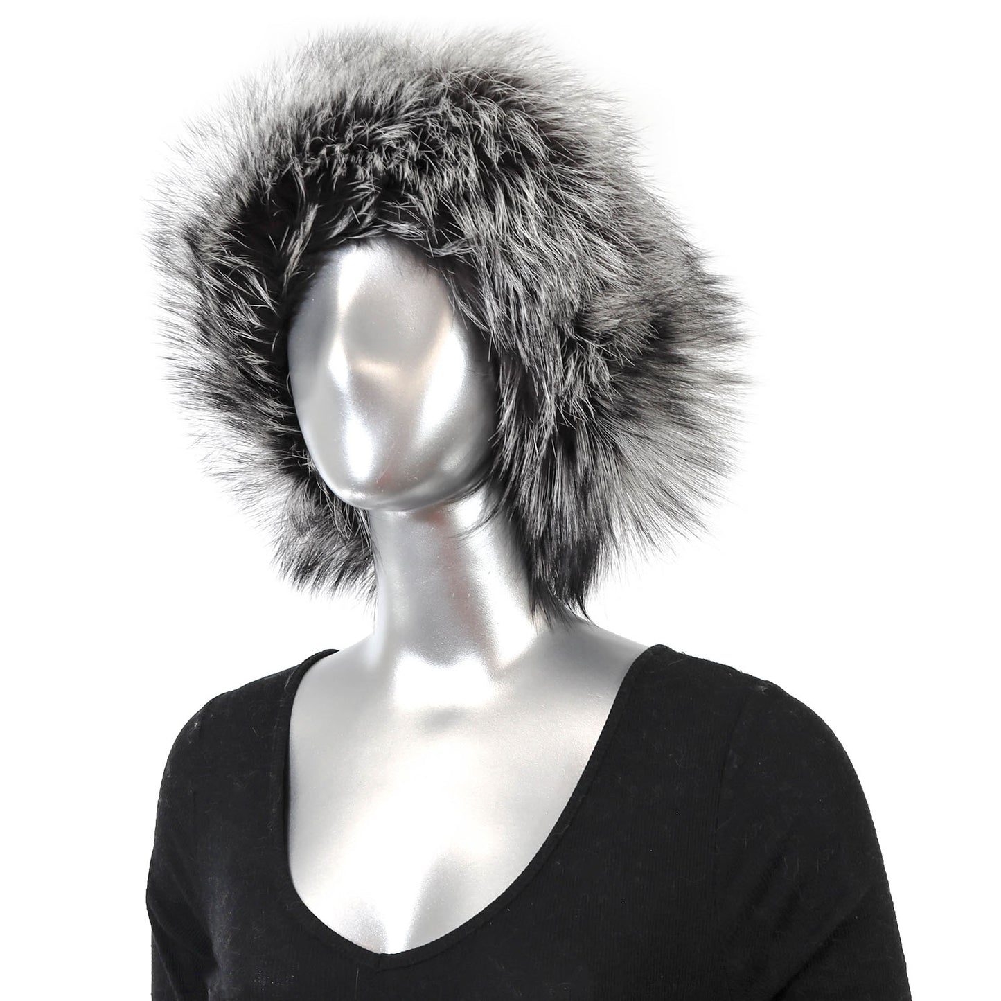 Silver Fox Hat- Size Free