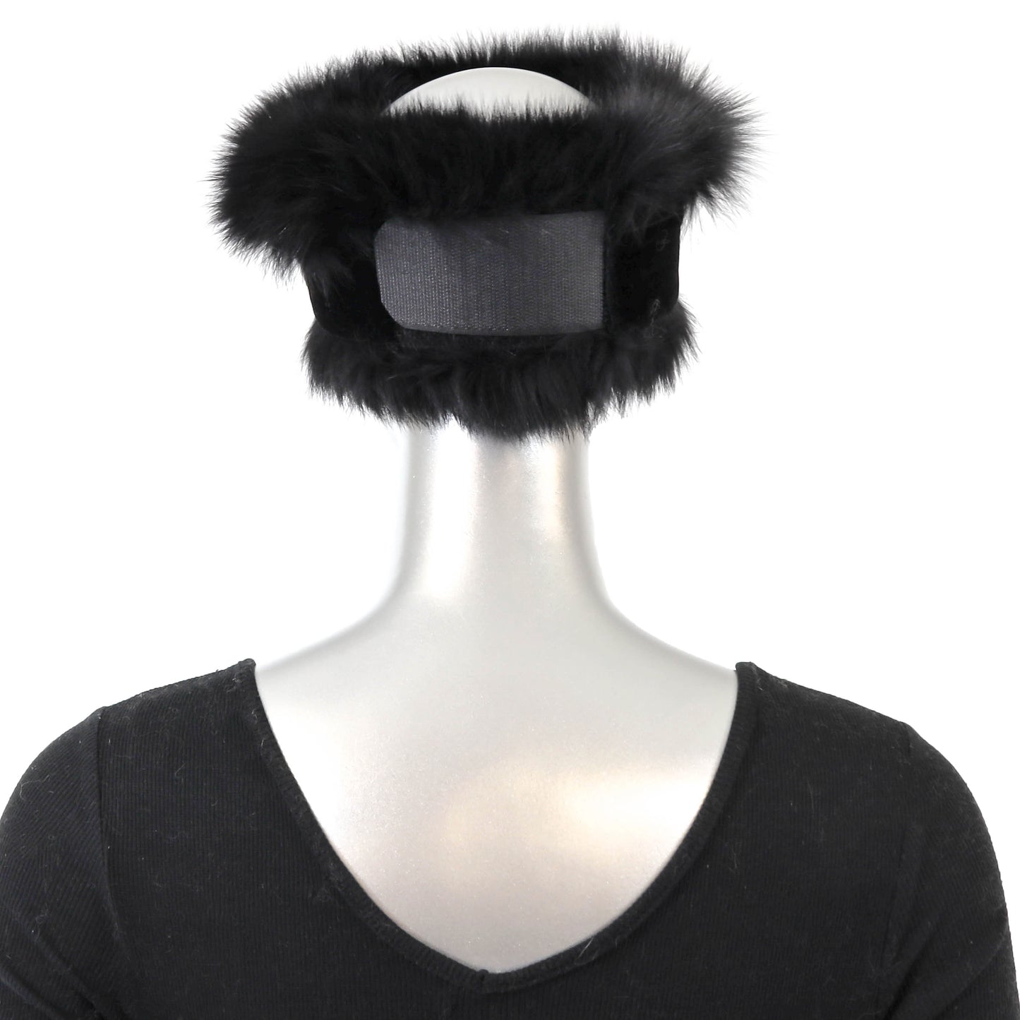 Black Fox Headband- Size Free