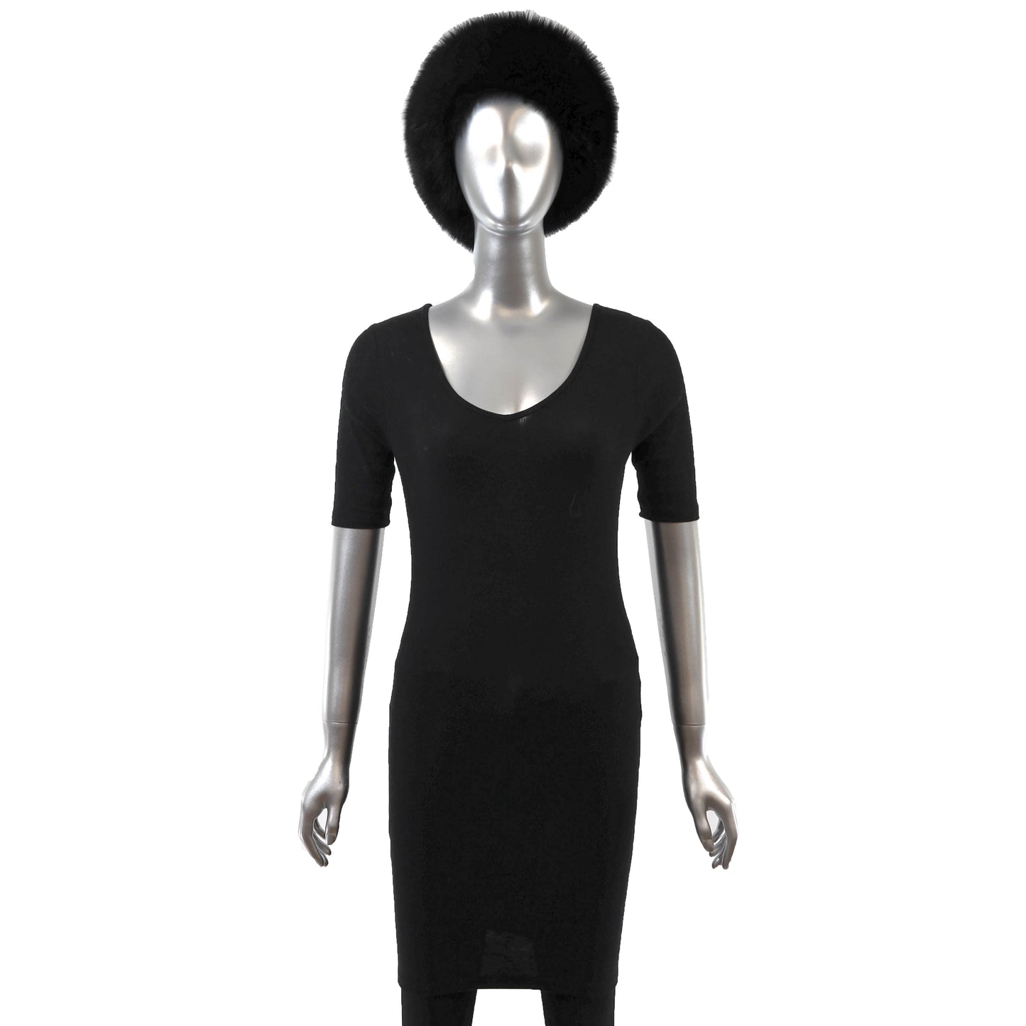 Black Fox Headband- Size Free