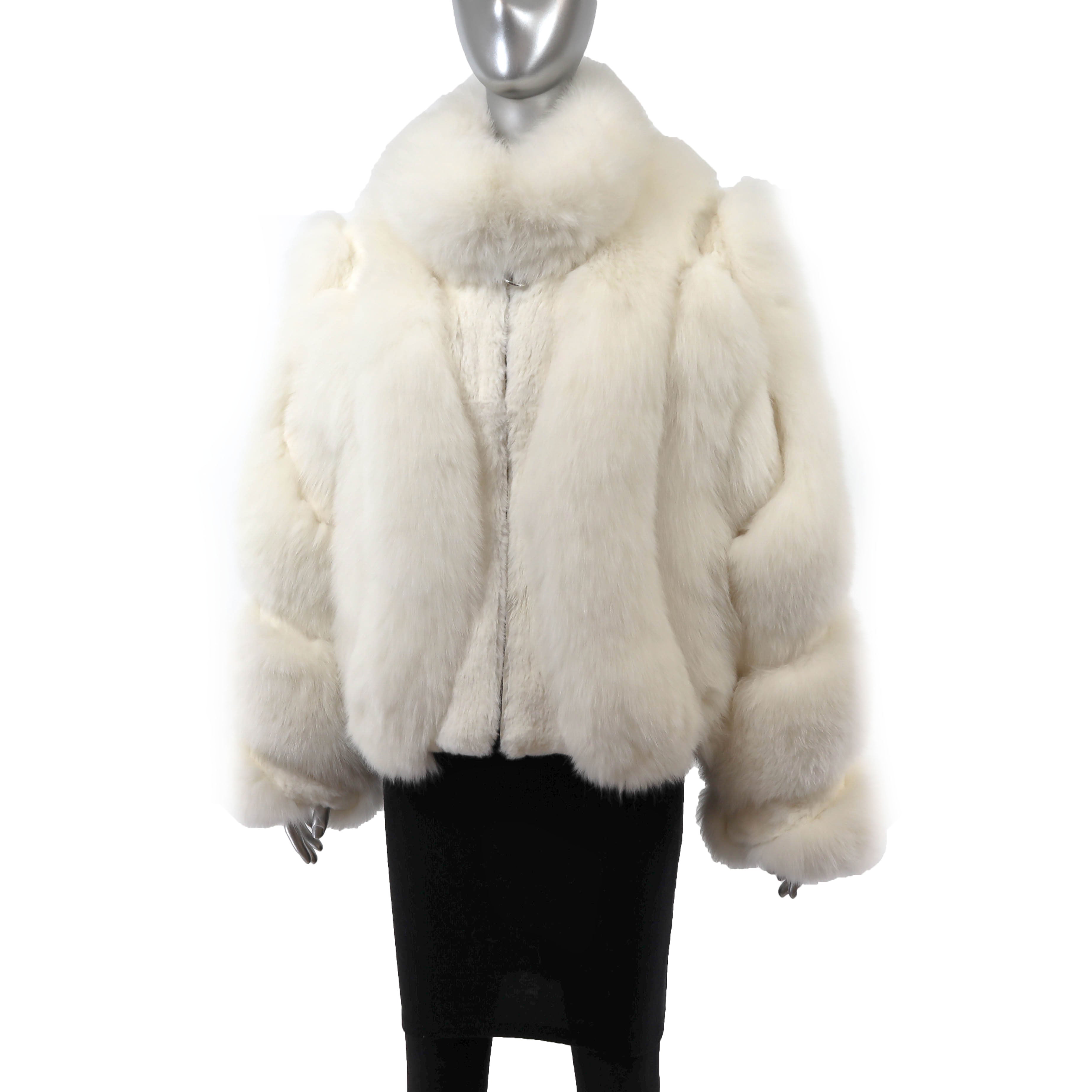 Fox Jacket- Size M – VintageFurs