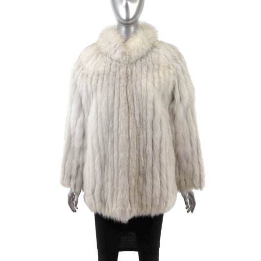 Blue Fox Jacket- Size M