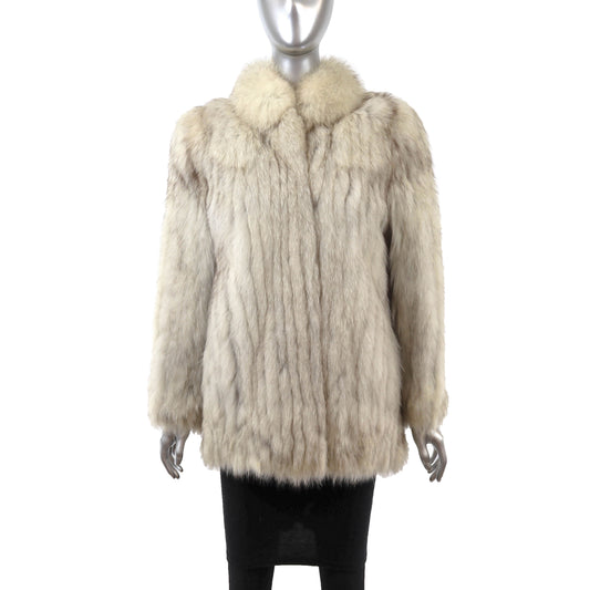 Blue Fox Jacket- Size M