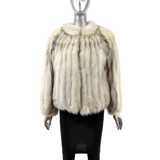 Blue Fox Jacket- Size S