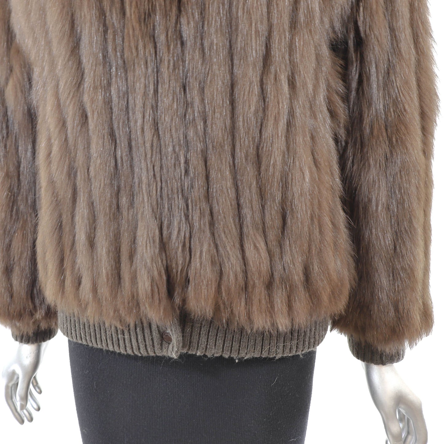 Brown Fox Jacket- Size S