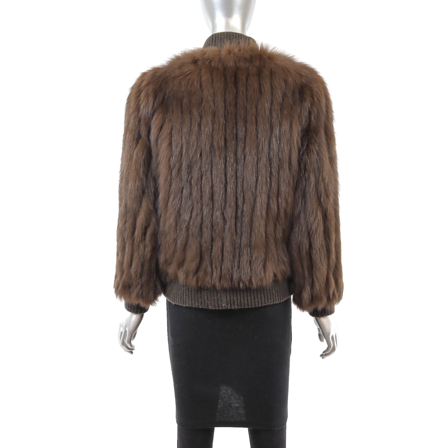 Brown Fox Jacket- Size S