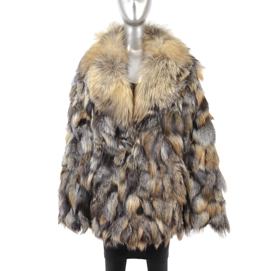 Sculpted Fox Jacket- Size XXL