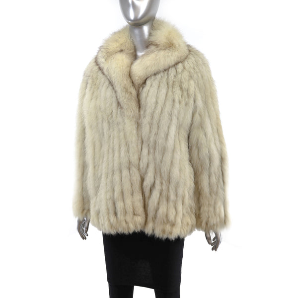 Blue Fox Jacket- Size M