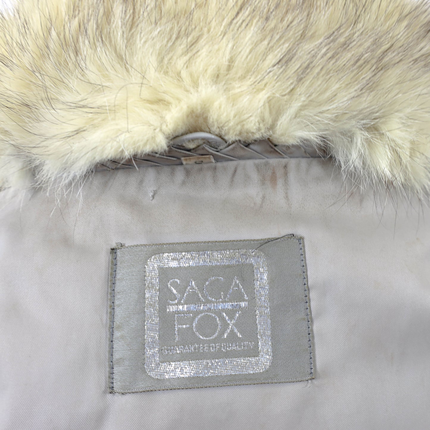 Ivory Fox Jacket- Size S