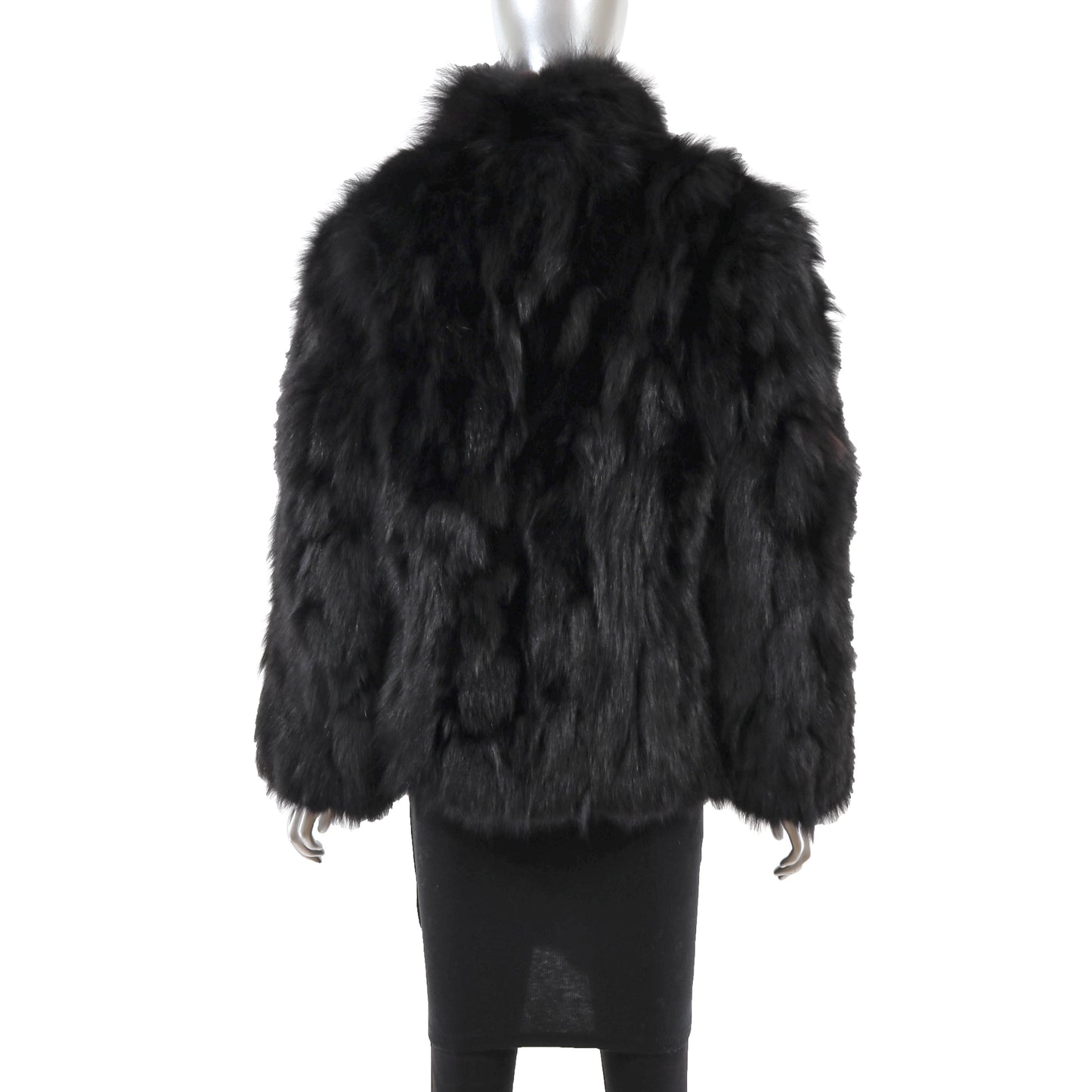 Black Fox Jacket- Size S