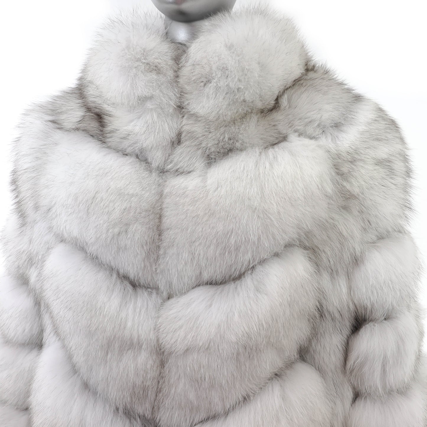 White Fox Jacket- Size XL