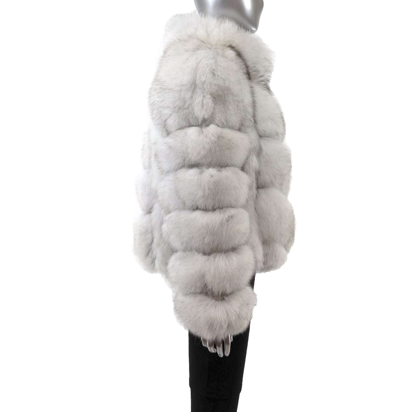 White Fox Jacket- Size XL