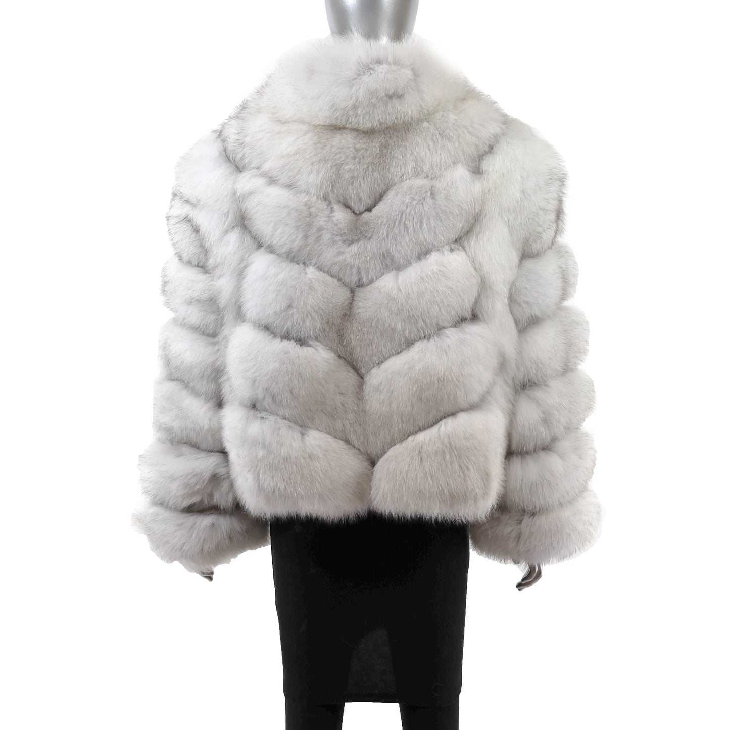 White Fox Jacket- Size XL