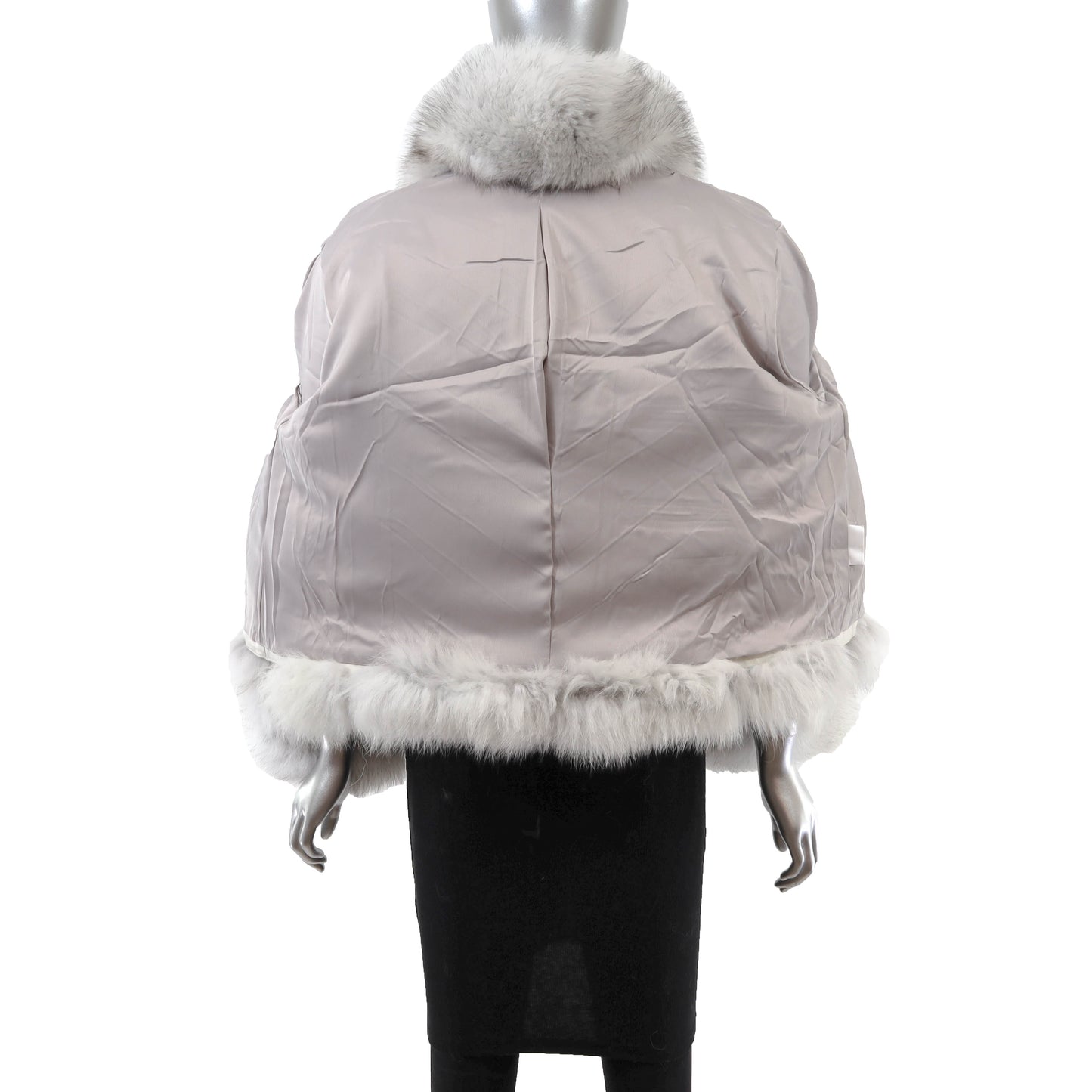 White Fox Jacket- Size XL