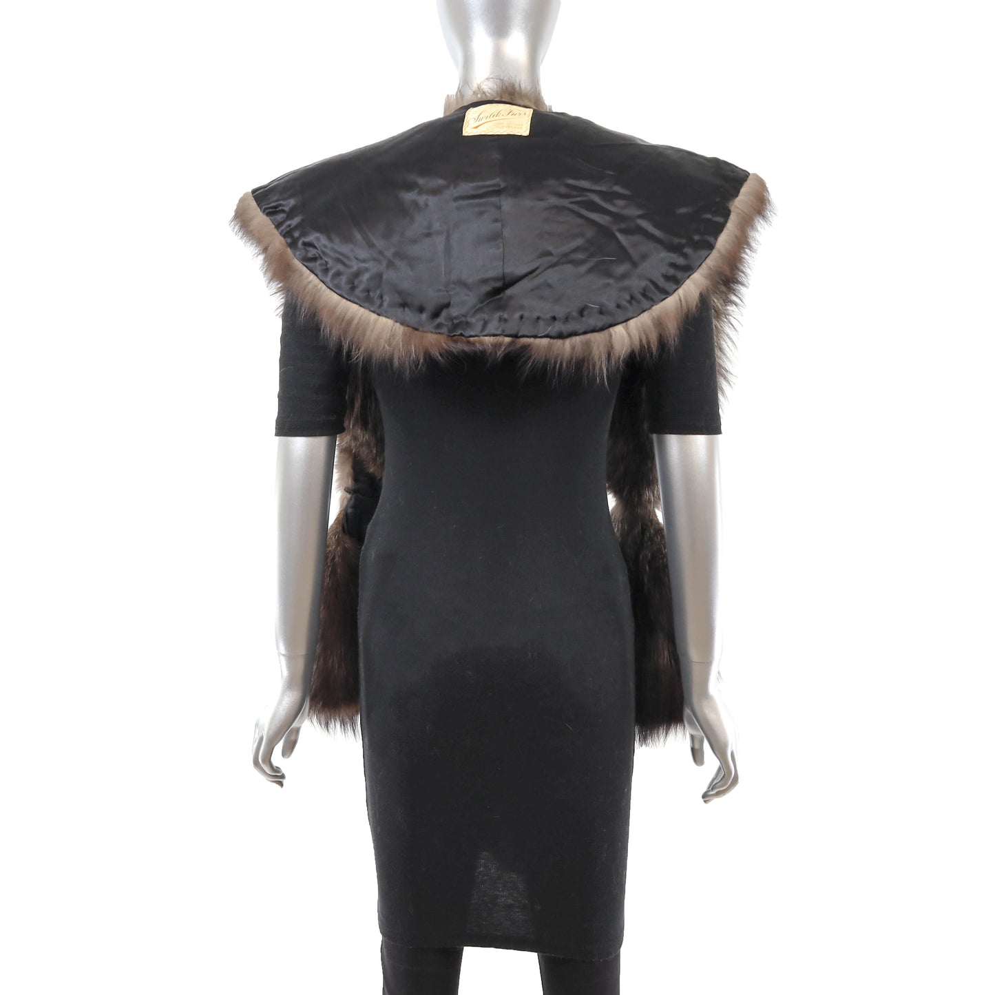 Silver Fox Stole- Size Free