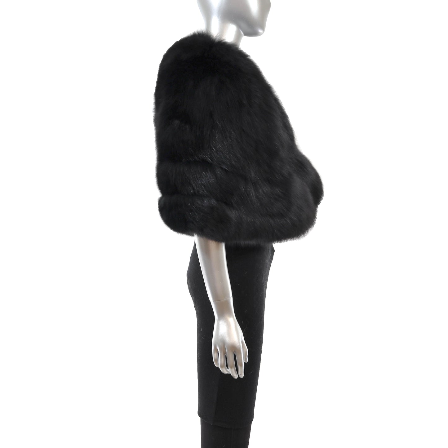 Black Fox Stole- Size M