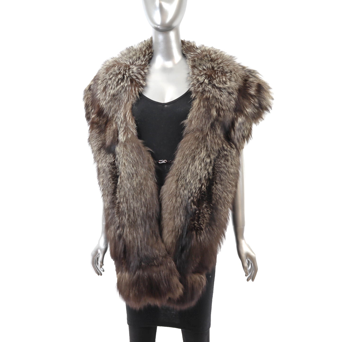Grey Fox Stole- Size Free