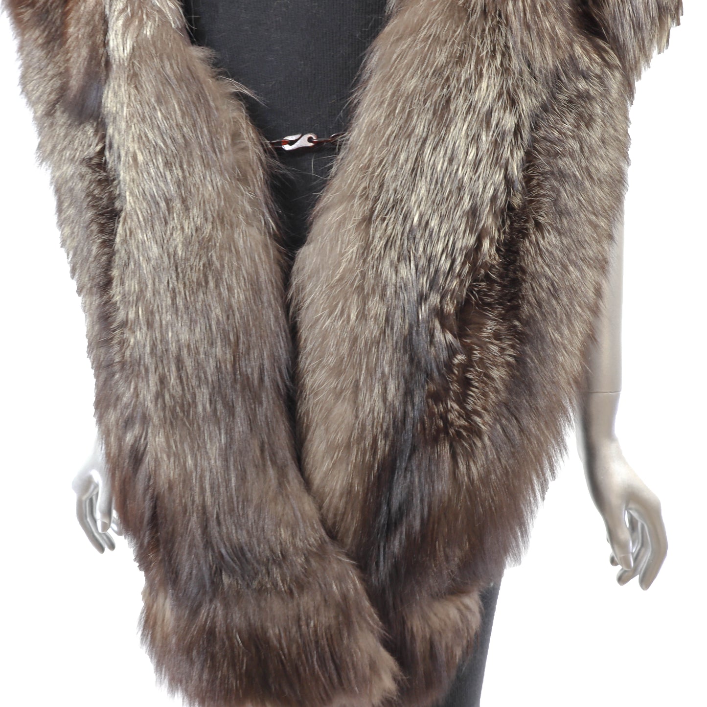 Grey Fox Stole- Size Free